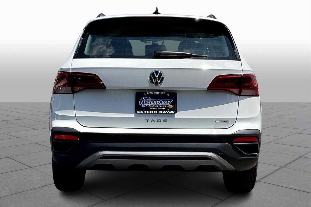 used 2024 Volkswagen Taos car, priced at $20,955