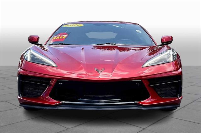 used 2021 Chevrolet Corvette car, priced at $68,850