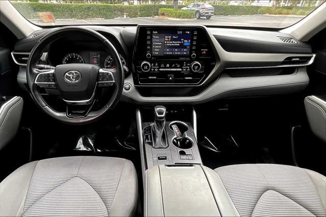 used 2021 Toyota Highlander car, priced at $26,777