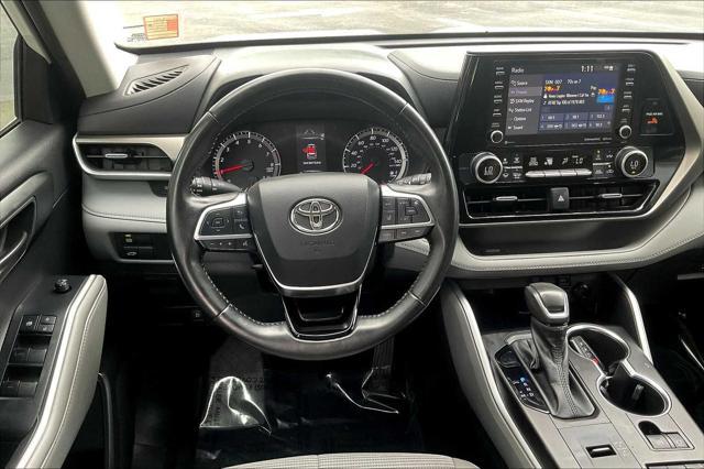 used 2021 Toyota Highlander car, priced at $26,777