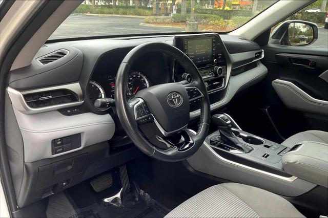 used 2021 Toyota Highlander car, priced at $26,777