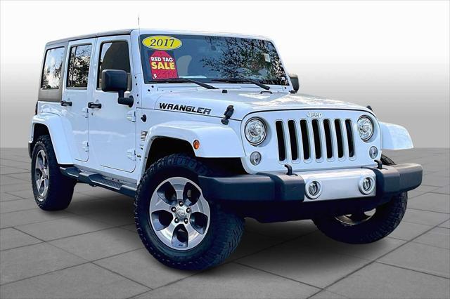 used 2017 Jeep Wrangler Unlimited car, priced at $21,900