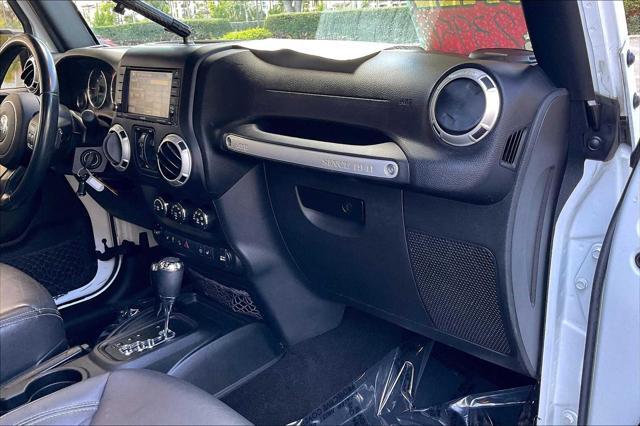 used 2017 Jeep Wrangler Unlimited car, priced at $21,900