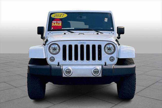 used 2017 Jeep Wrangler Unlimited car, priced at $21,900