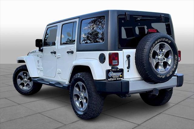 used 2017 Jeep Wrangler Unlimited car, priced at $21,900