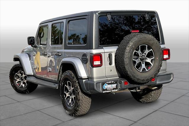 used 2020 Jeep Wrangler Unlimited car, priced at $23,550