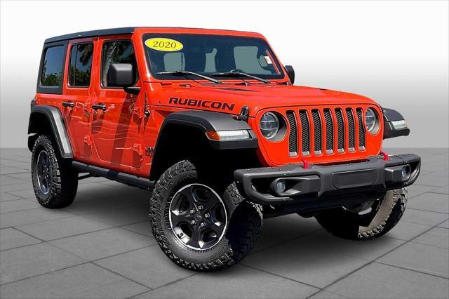 used 2020 Jeep Wrangler Unlimited car, priced at $34,950
