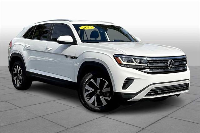 used 2021 Volkswagen Atlas Cross Sport car, priced at $22,444