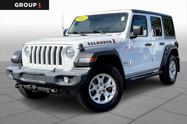 used 2021 Jeep Wrangler Unlimited car, priced at $24,950