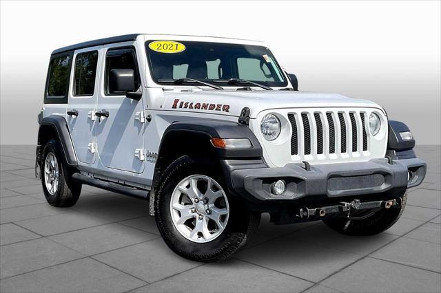 used 2021 Jeep Wrangler Unlimited car, priced at $24,950