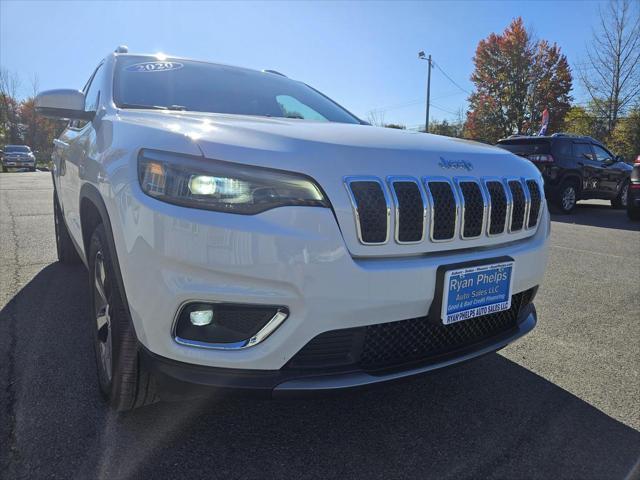 used 2020 Jeep Cherokee car, priced at $21,655