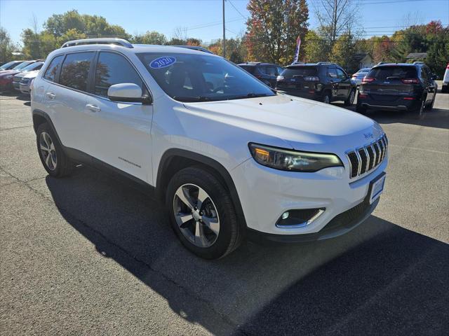 used 2020 Jeep Cherokee car, priced at $21,655