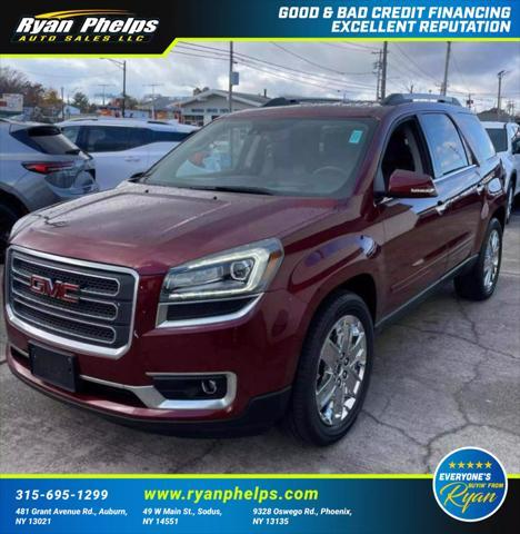 used 2017 GMC Acadia Limited car, priced at $17,655