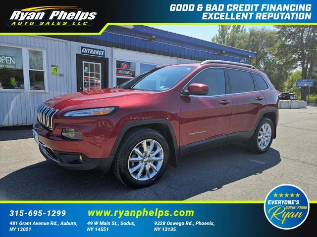 used 2017 Jeep Cherokee car, priced at $16,995