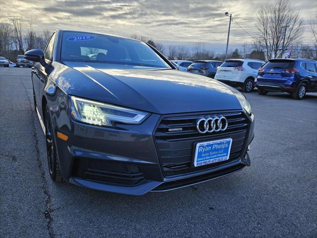 used 2018 Audi A4 car, priced at $20,995