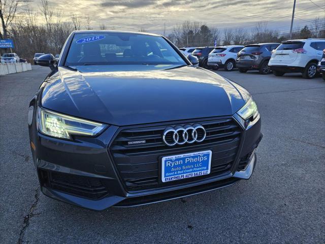 used 2018 Audi A4 car, priced at $20,995