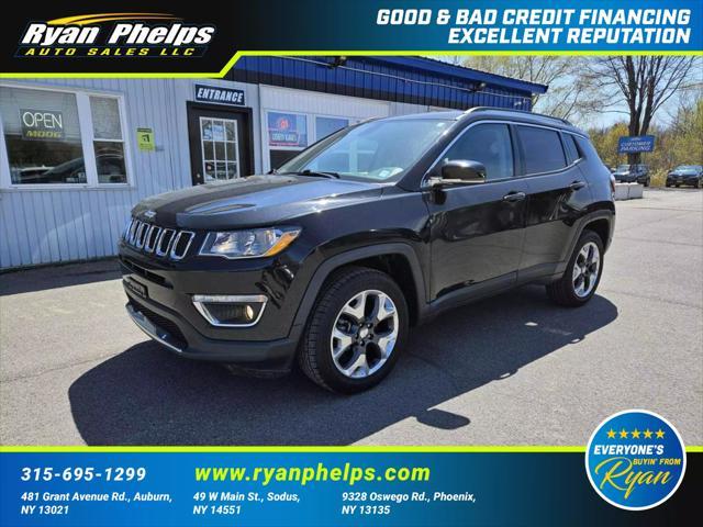 used 2019 Jeep Compass car, priced at $17,495