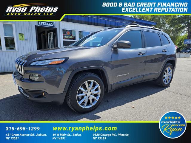 used 2018 Jeep Cherokee car, priced at $19,655