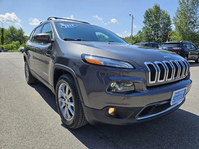 used 2018 Jeep Cherokee car, priced at $19,655