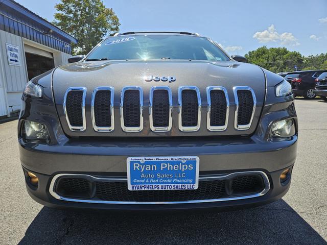 used 2018 Jeep Cherokee car, priced at $19,655