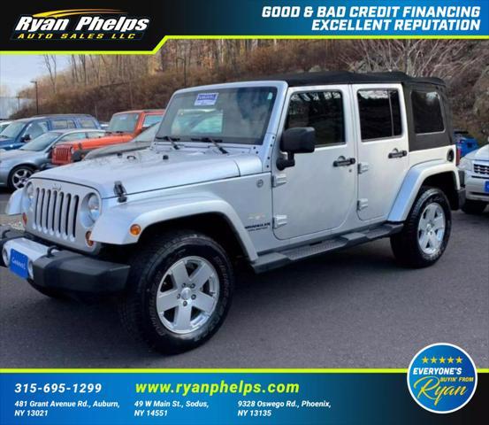 used 2011 Jeep Wrangler Unlimited car, priced at $15,995