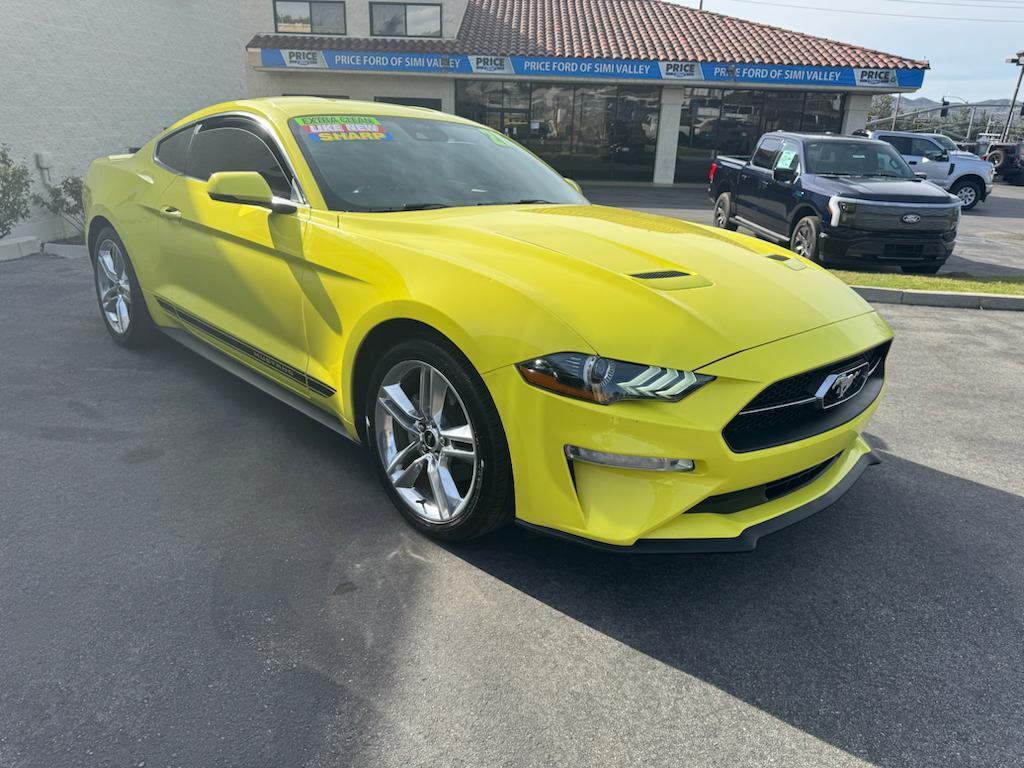 used 2021 Ford Mustang car, priced at $22,990
