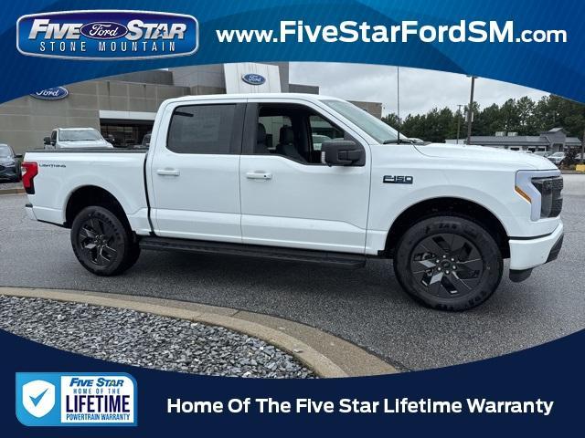 new 2025 Ford F-150 Lightning car, priced at $66,445