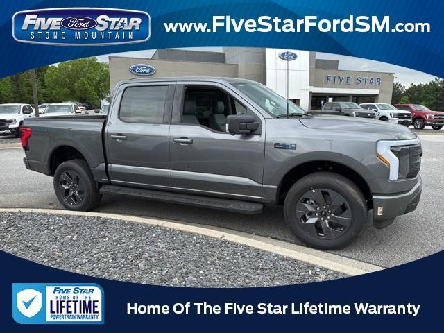 new 2025 Ford F-150 Lightning car, priced at $67,455