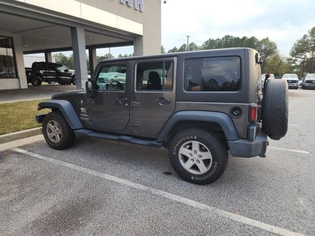 used 2016 Jeep Wrangler Unlimited car, priced at $19,917