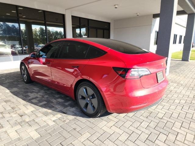 used 2021 Tesla Model 3 car, priced at $23,500