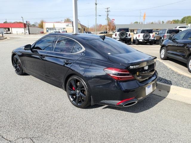 used 2023 Genesis G70 car, priced at $33,500