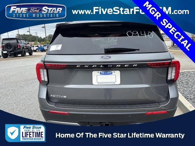 new 2025 Ford Explorer car, priced at $37,765