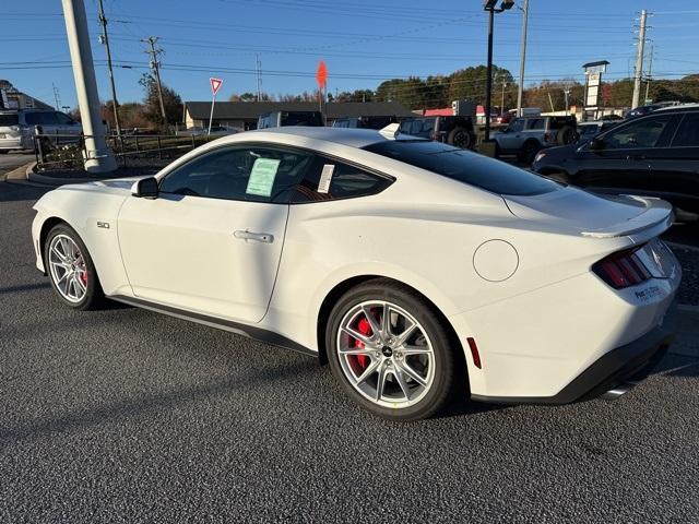 new 2025 Ford Mustang car, priced at $55,160