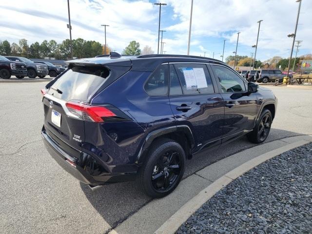 used 2021 Toyota RAV4 Hybrid car, priced at $34,000