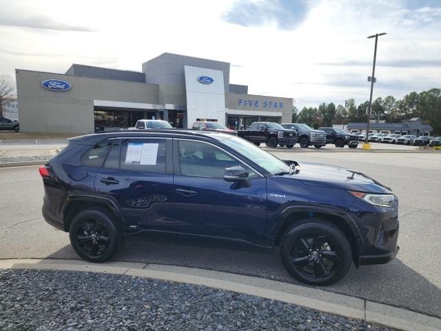 used 2021 Toyota RAV4 Hybrid car, priced at $34,000