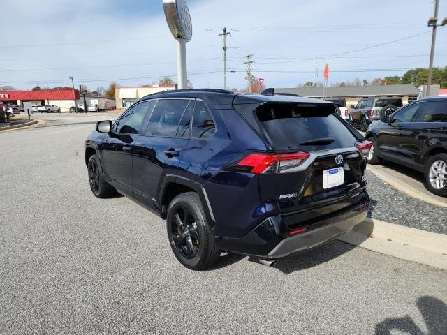 used 2021 Toyota RAV4 Hybrid car, priced at $34,000