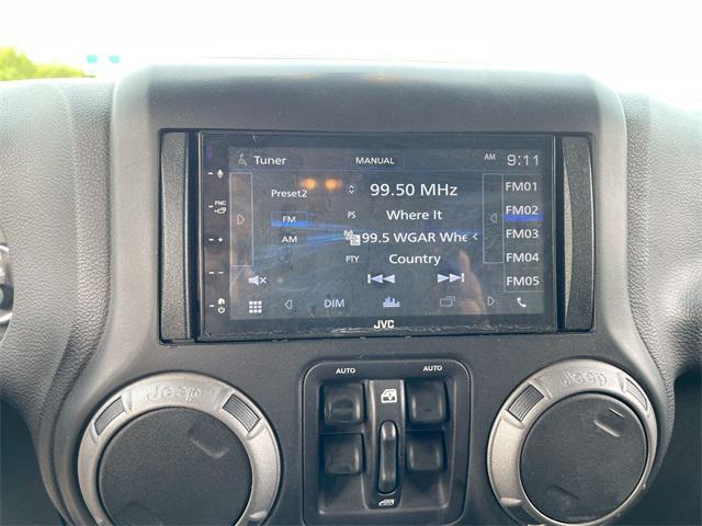 used 2017 Jeep Wrangler Unlimited car, priced at $18,992