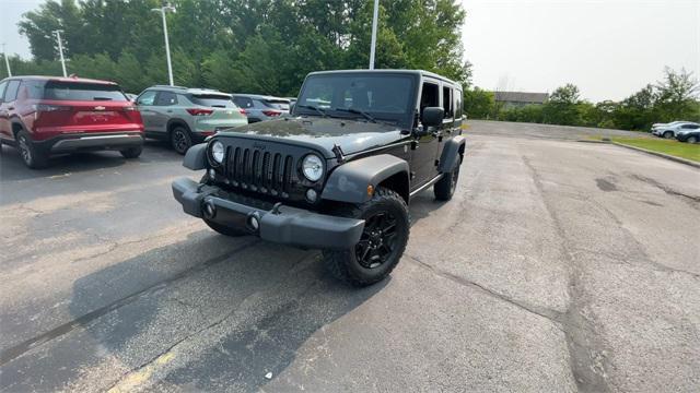 used 2017 Jeep Wrangler Unlimited car, priced at $18,992