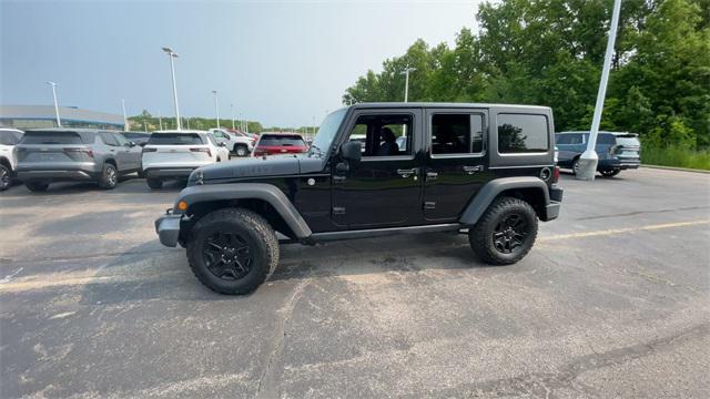 used 2017 Jeep Wrangler Unlimited car, priced at $18,992