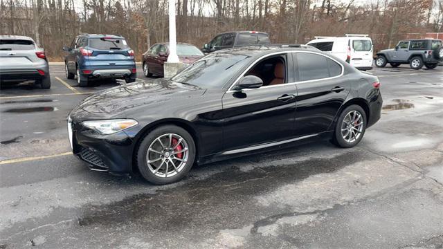 used 2018 Alfa Romeo Giulia car, priced at $17,993