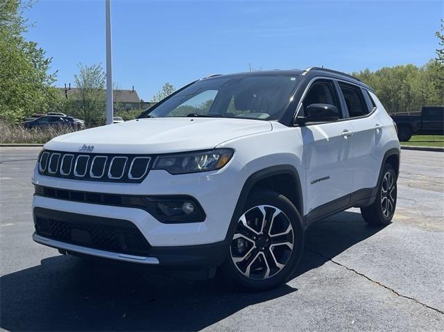 used 2022 Jeep Compass car, priced at $25,197