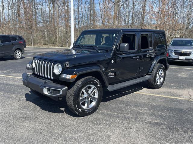 used 2022 Jeep Wrangler Unlimited car, priced at $37,217