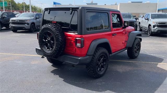 used 2021 Jeep Wrangler car, priced at $25,200