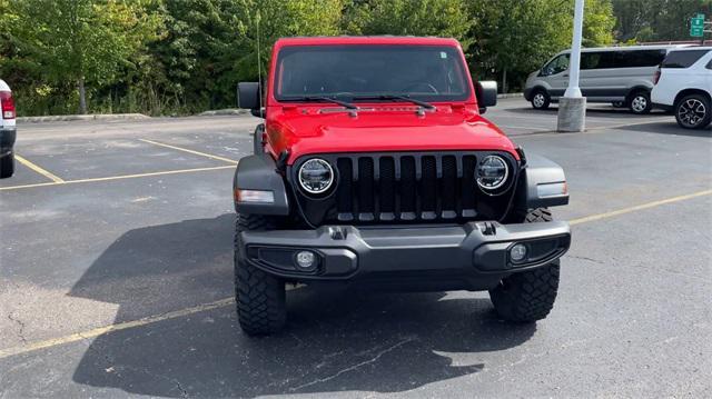 used 2021 Jeep Wrangler car, priced at $25,200