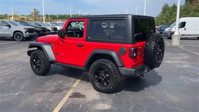 used 2021 Jeep Wrangler car, priced at $25,200