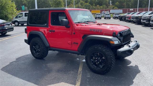 used 2021 Jeep Wrangler car, priced at $25,200