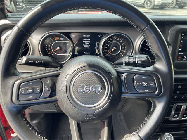 used 2021 Jeep Wrangler car, priced at $25,200