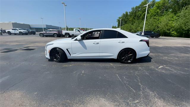 used 2022 Cadillac CT4-V car, priced at $53,444