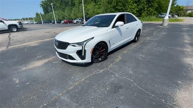 used 2022 Cadillac CT4-V car, priced at $53,444
