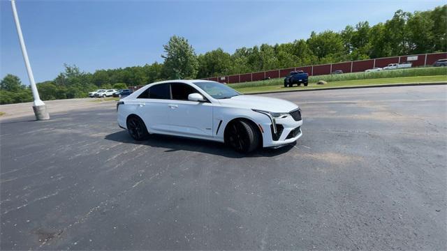 used 2022 Cadillac CT4-V car, priced at $53,444